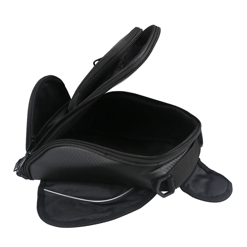 

Multifunctional Magnetic Motorcycle Fuel Bag Mobile Phone Navigation Tank Bag Package With Fixed Straps Motorbike Oil Bag