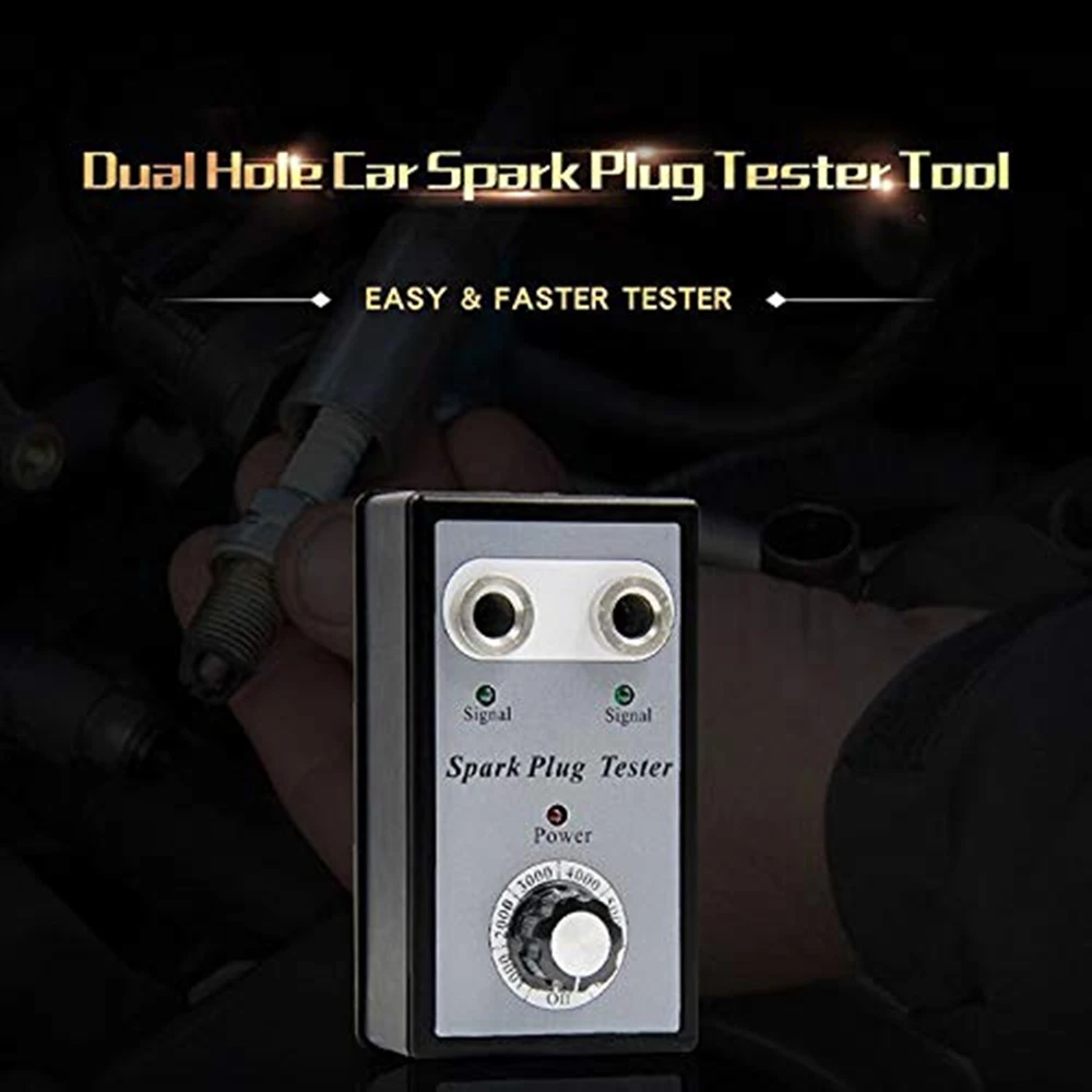 Автомобильный тестер свечей зажигания двухканальный диагностический детектор с