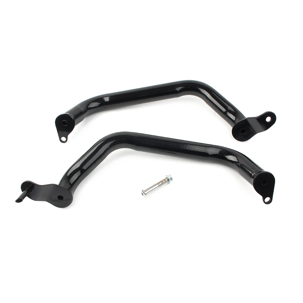 Черная защита двигателя мотоцикла 2 шт. от ударов по шоссе для Suzuki письменный стол