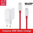 Новый оригинальный адаптер питания OnePlus Warp Charge 65, европейская вилка для OnePlus 8T Warp Charge 30 для OnePlus 8 Pro87T Pro, быстрая зарядка