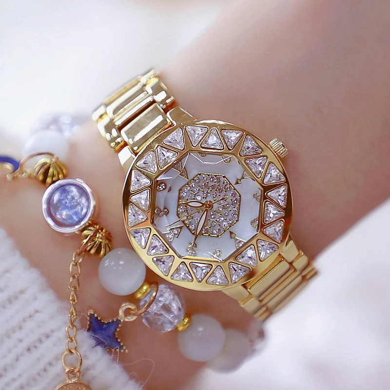 2019 Rose Gold Watch Women Watches Ladies Creative Clock Stainless Steel Women's Bracelet Relogio Feminino Montre Femme | Наручные