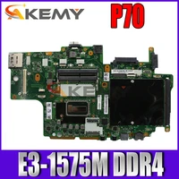 for lenovo thinkpad p70 laptop motherboard bp700 nm a441 with cpu e3 1575m ddr4 fru 00ny361 100 fully tested