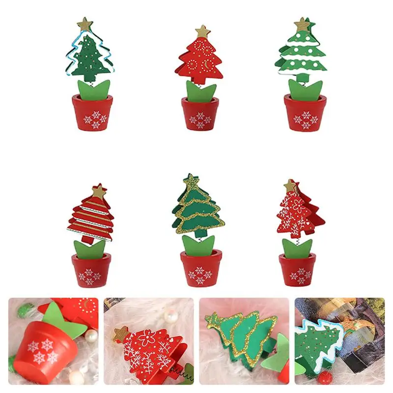 Зажимы для фотографий в форме бонсая 6 шт.|Украшения своими руками вечеринки| |