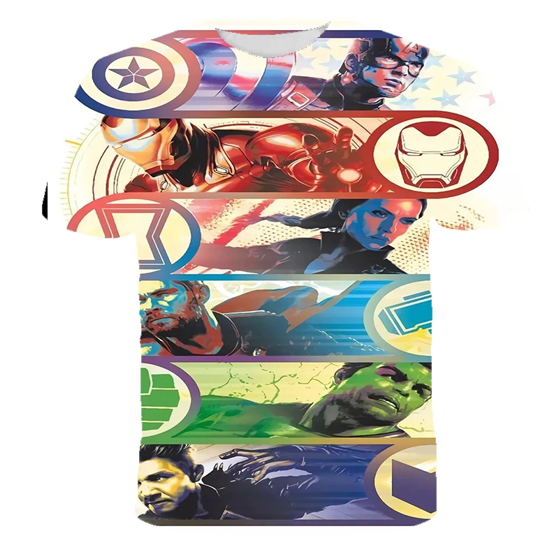 С изображением героев фильма Марвел мстители Человек-паук и 2021 Новая летняя