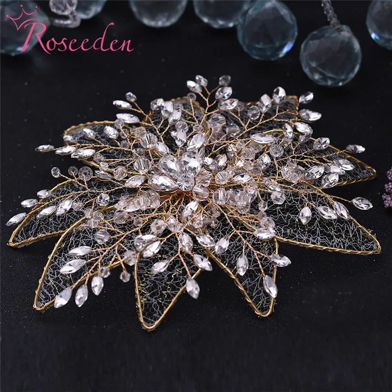 Романтические стразы свадебные аксессуары для волос ювелирные изделия