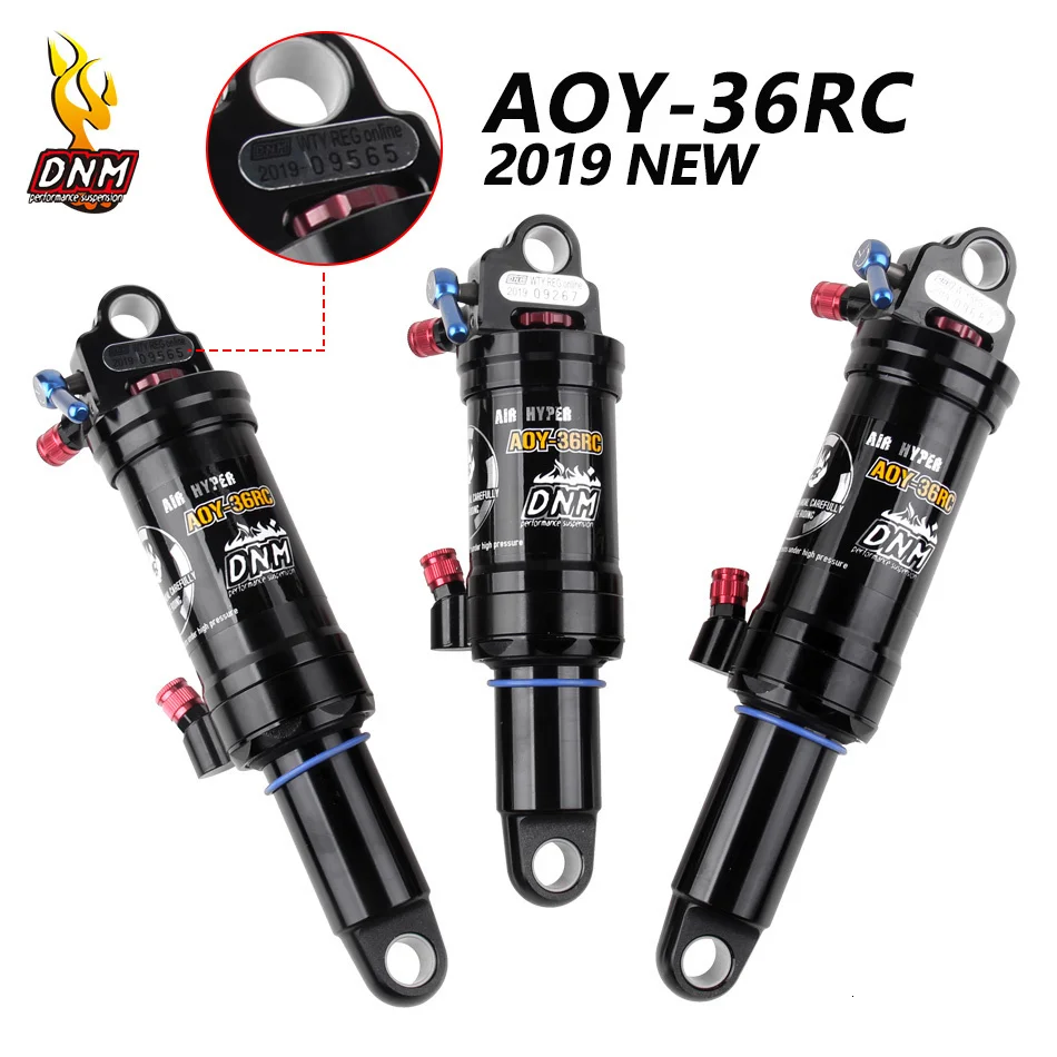 Dnm Aoy 36rc Mtb горный велосипед катушка удара обратно 165 /190 /200 мм задний воздушный
