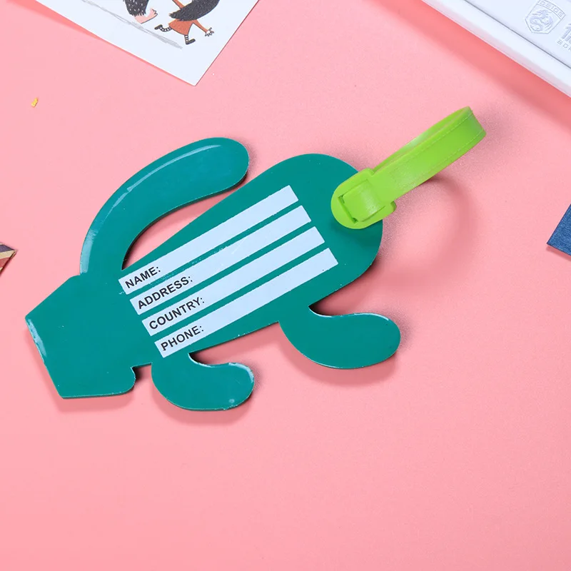 Бирка для багажа с мультяшным ананасом КАКТУСОМ пончиком украшение чемодана