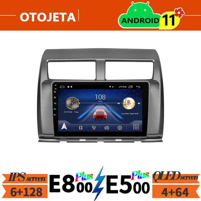 Автомагнитола для Toyota MYVI Icon 2012 Android 11 мультимедийный видеоплеер навигация GPS 6 ГБ