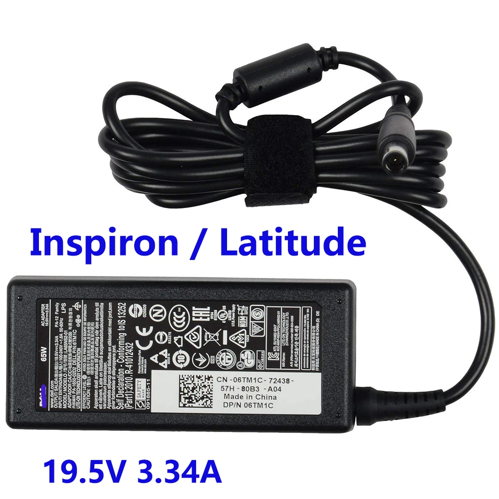 

Adapter Charger For Dell Latitude 11 3150 3160 3189 Latitude 12 5280 5290 7214 7280 7290 E5250 E7240 E7250 E7270 Power Supply