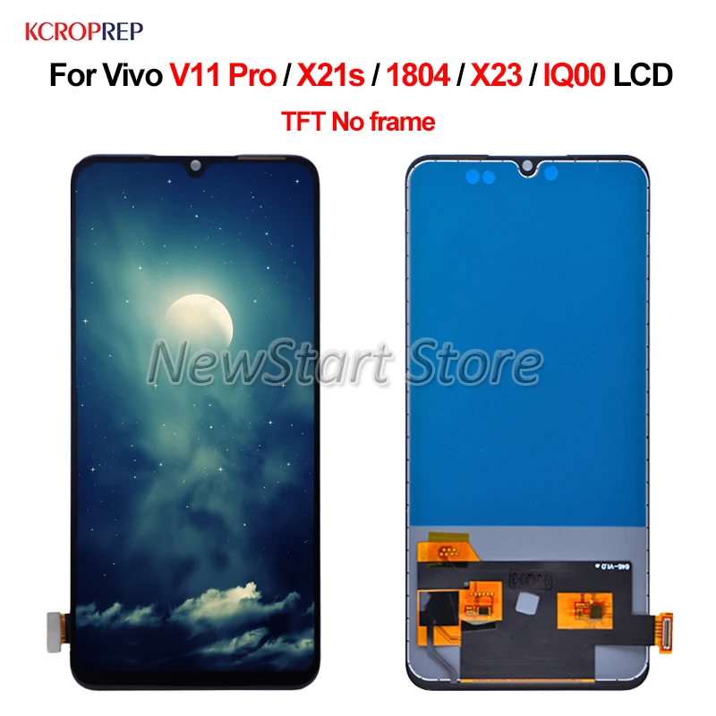 TFT ЖК дисплей для Vivo V11 Pro X21s 1804 X23 IQ00 кодирующий преобразователь сенсорного экрана