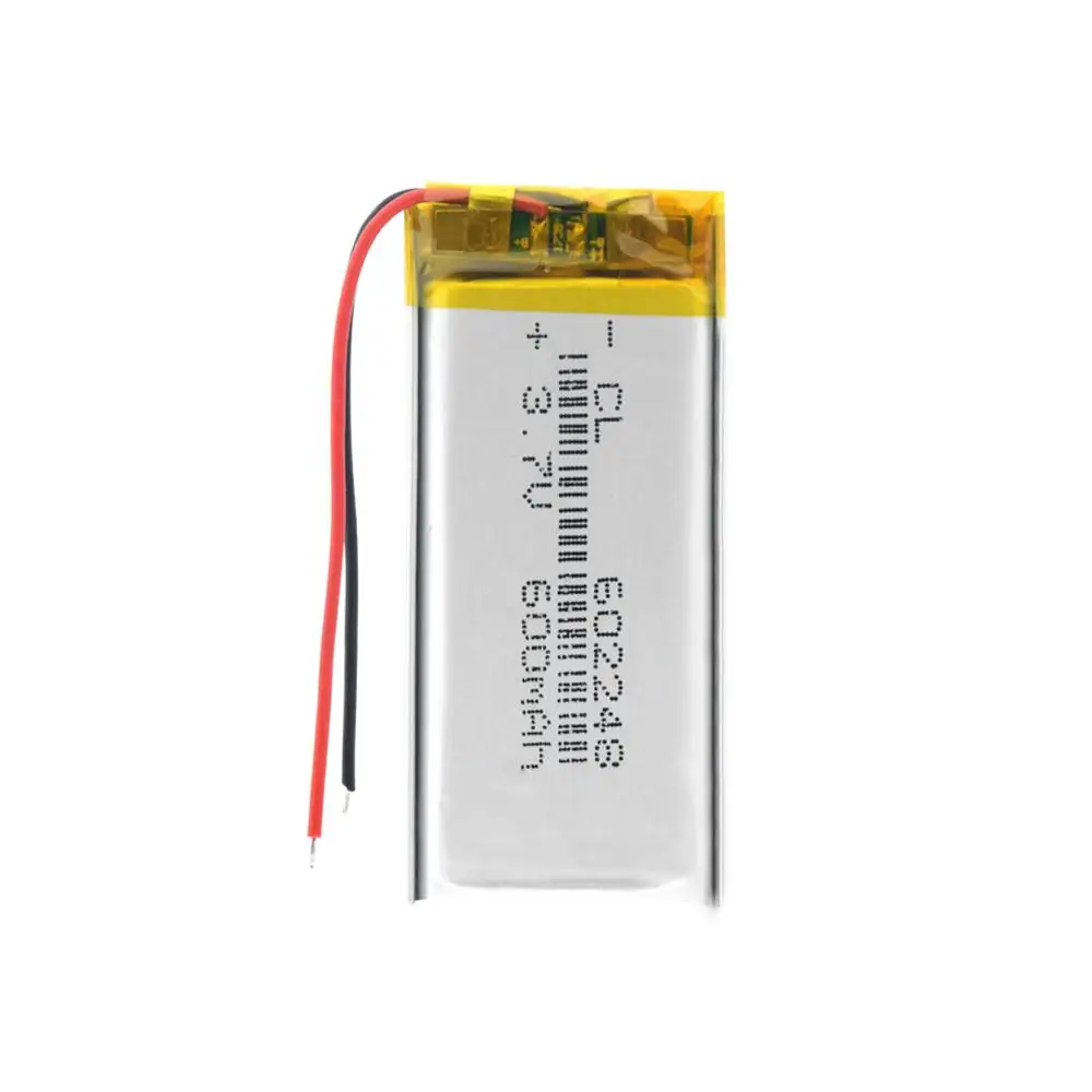 

3.7V 500mAh 702035 Lithium Polymer Rechargeable Battery Accumulator Li ion lipo cell For Toy MP3 MP4 MP5 GPS BT Speaker Headset