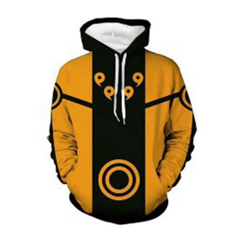 

new fashion 3 D print anime naruto print men and women casual fall winter hip hop hoodie men's hoodie