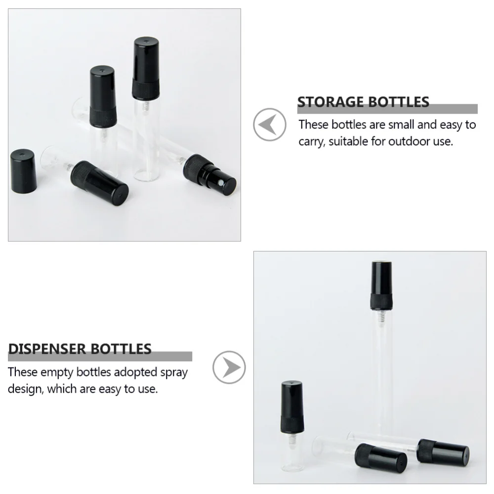 

16 Pcs Empty Sub Bottles Leak-proof Sample Bottles Refillable Storage Bottles