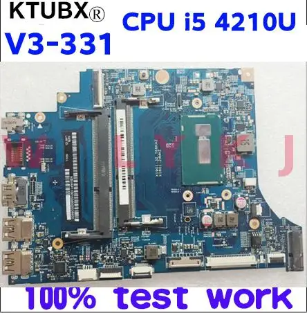 Для acer aspire Φ P236 TMP236 материнская плата для ноутбука V3-331 MB 13334-1 448.02B17.0011 CPU i5 4210U 100%