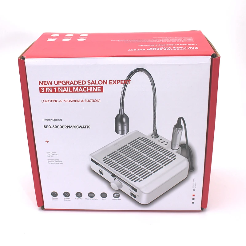 Электрический аппарат для маникюра и педикюра 3 в 1 60 Вт|Электрические маникюрные