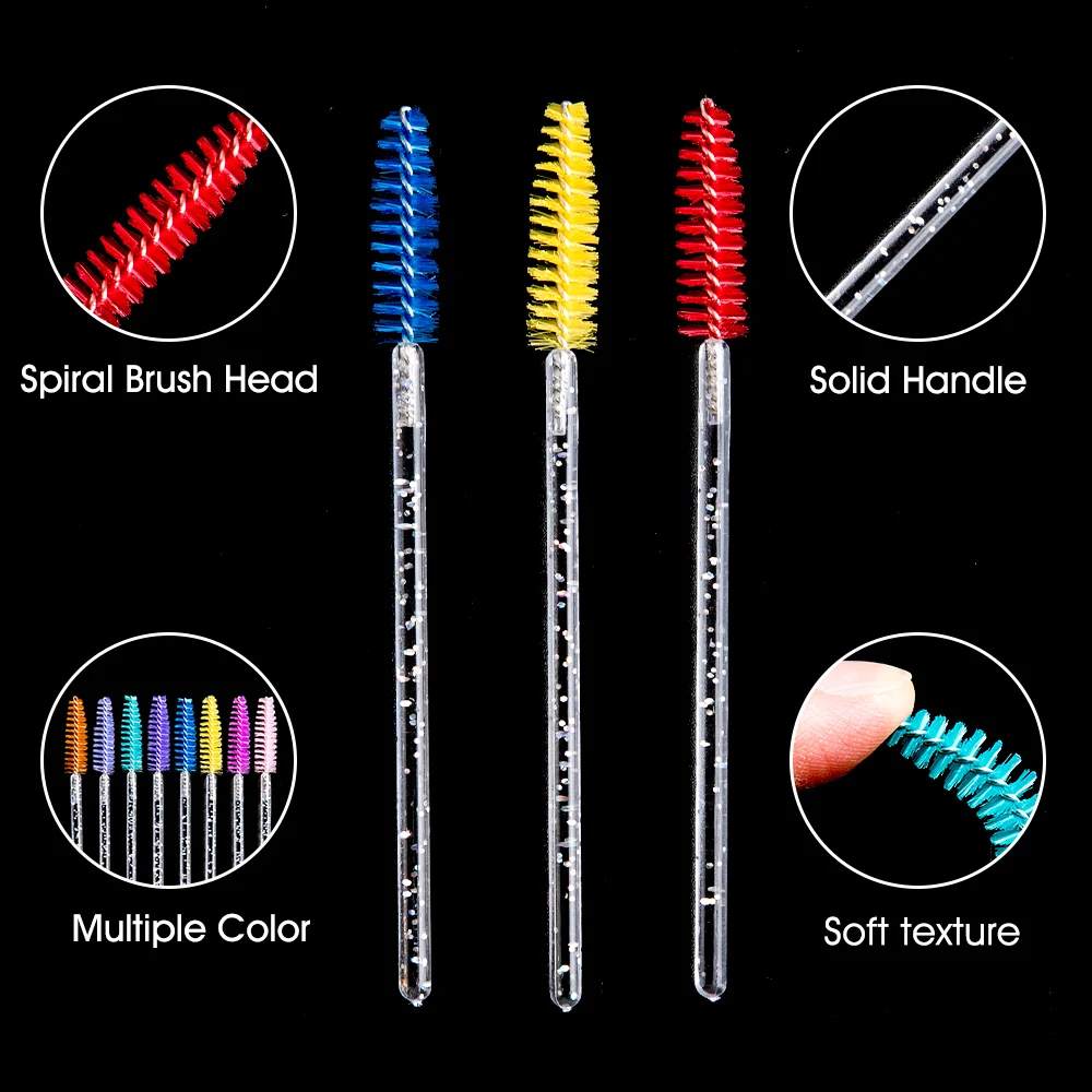 Одноразовая кисть для наращивания ресниц тушь палочка- аппликатор косметические