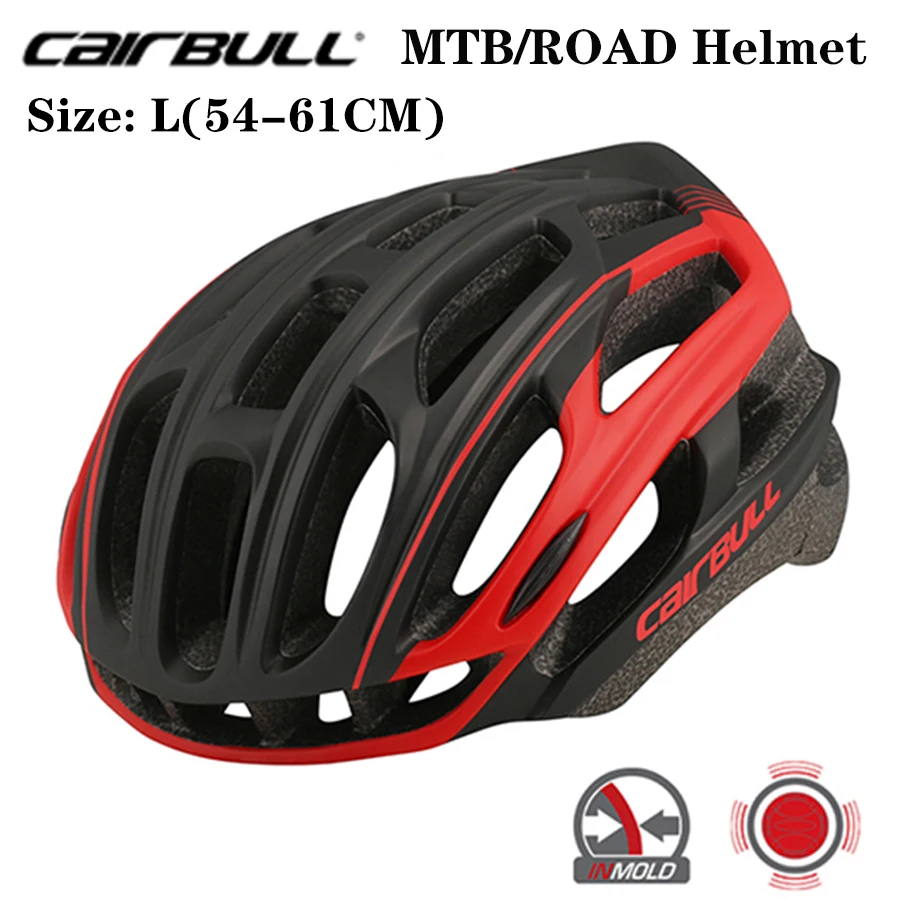 CAIRBULL велосипедный шлем мягкий Сверхлегкий цельный для велоспорта Mtb дорожный