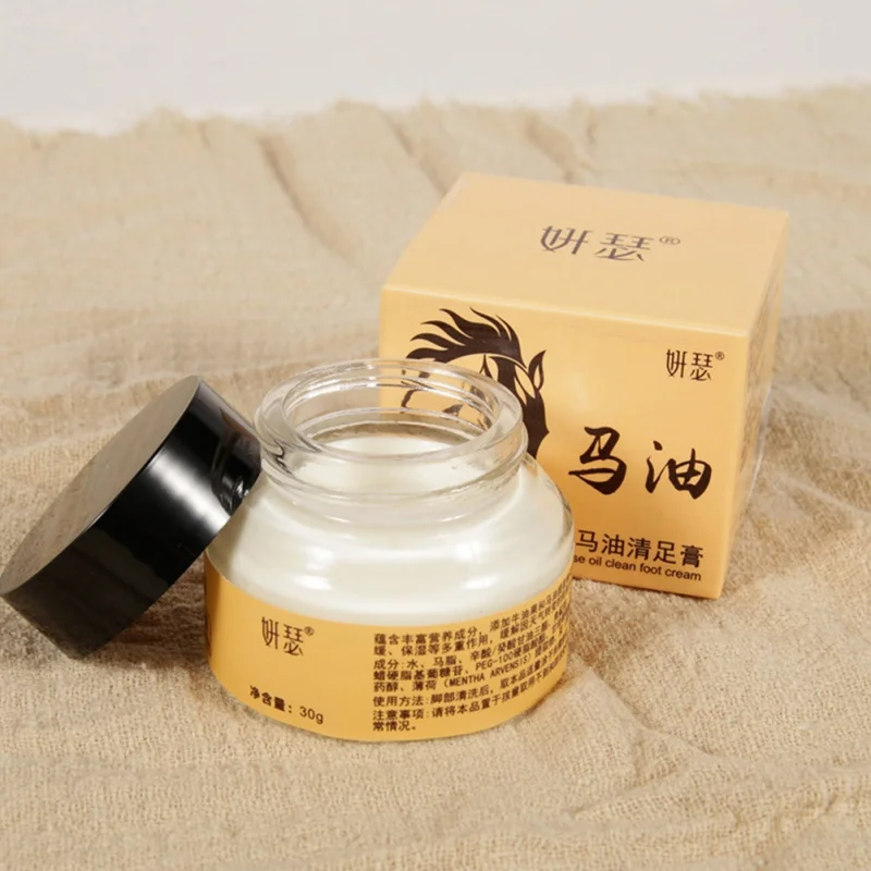 Конский масляный крем от трещин пятки для рук пилинг стопы ремонт анти сухой мазь