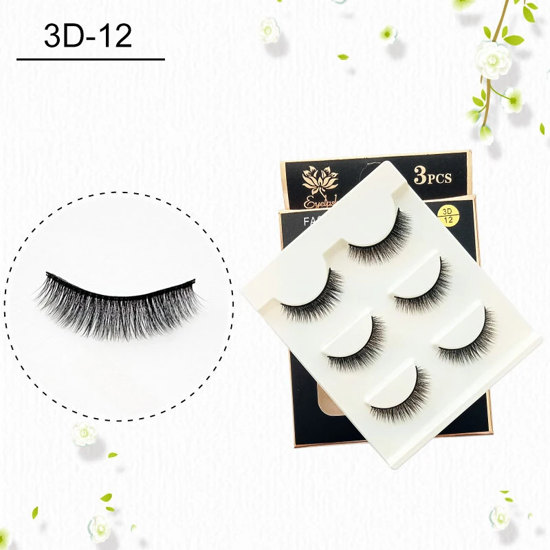 Объемные Накладные ресницы для макияжа с большими глазами мягкие натуральные