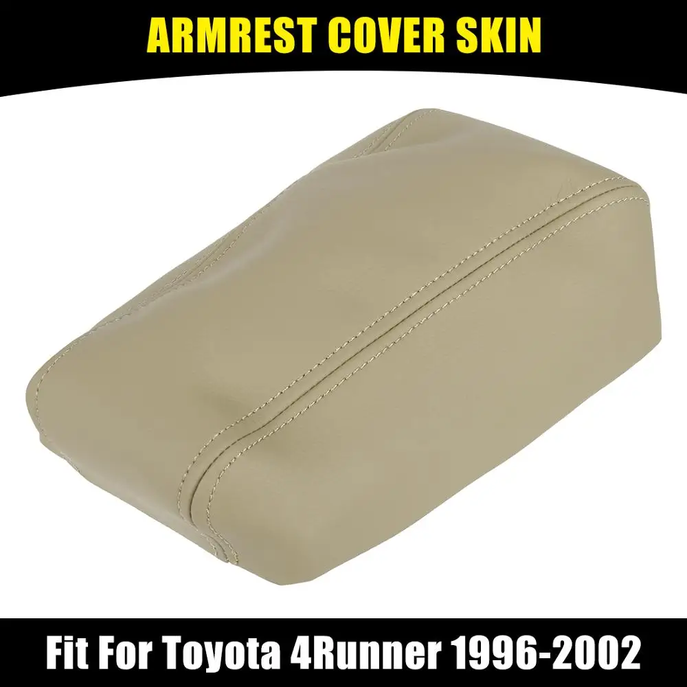 

Крышка центральной консоли X Autohaux для Toyota 4Runner 1996-2002, сменная накладка на подлокотник из микрофибры бежевого цвета, простая установка