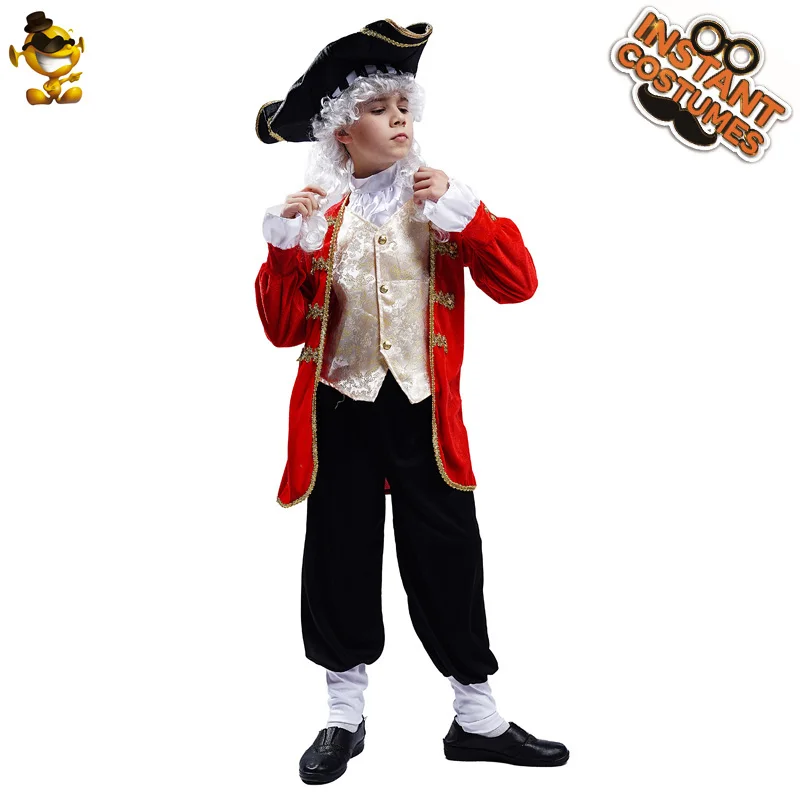 Маскарадный костюм для Хэллоуина мальчиков средневековой благородный ролевых