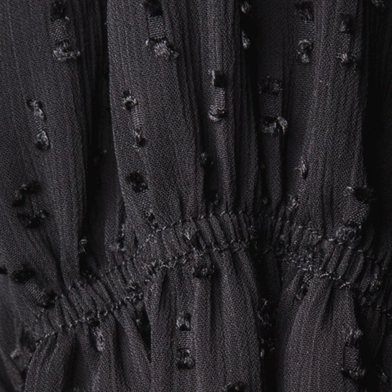 Женская шифоновая блузка с длинным рукавом оборками и баской|Блузки| |