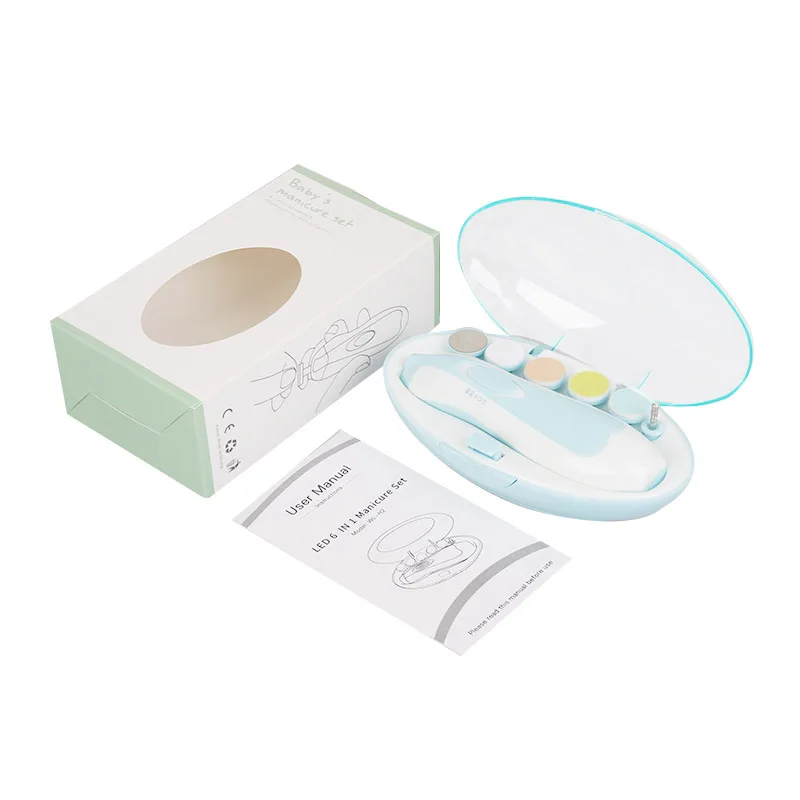 

Portable Electric Safe Nail Clipper Cutter Baby Trimmer Manicure Pedicure Clipper Scissors Kids Infant Baby Cutter Nail Care
