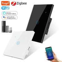 zigbee tuya wifi boiler water heater switch smart life app voice control useu standard waterproof work with alexa google home