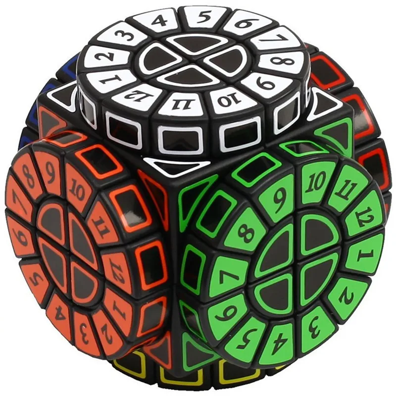 

High Quality 2x2 Time Machine Magic Cube Puzzle Limited Version Wheels of Wisdom digital Cubo Magico Educational Toys Gift