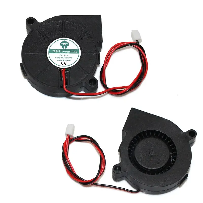 

3D Printer Cooling Fan 5015 50x50x15mm Centrifugal Blower Fan 5V 12V 24V 2-Pin Brushless Cooling Cooler Fan