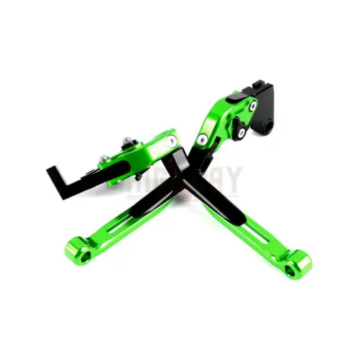 Рычаг тормозной ручки CNC выдвижной складной регулируемый рычаги муфты для KAWASAKI