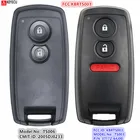 Keyecu умный пульт дистанционного управления 22 + кнопки паники 315 МГц ID46 для Suzuki SX4, Grand Vitara, Swift, FCC: KBRTS003 2005DJ0233 37172-64J00