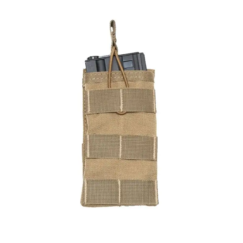 Molle Чехол тактический Открытый Топ двойной слой винтовка маг мешок военная армия Мультикам для охоты Molle подсумок M4 M14 AK