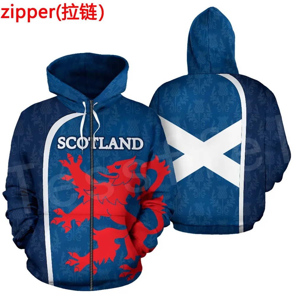 

Tessffel Newest Scotland Country Flag NewFashion Pullover Long sleeves Funny Tracksuit Unisex 3DPrint Zipper/Hoodies/Jacket A-4