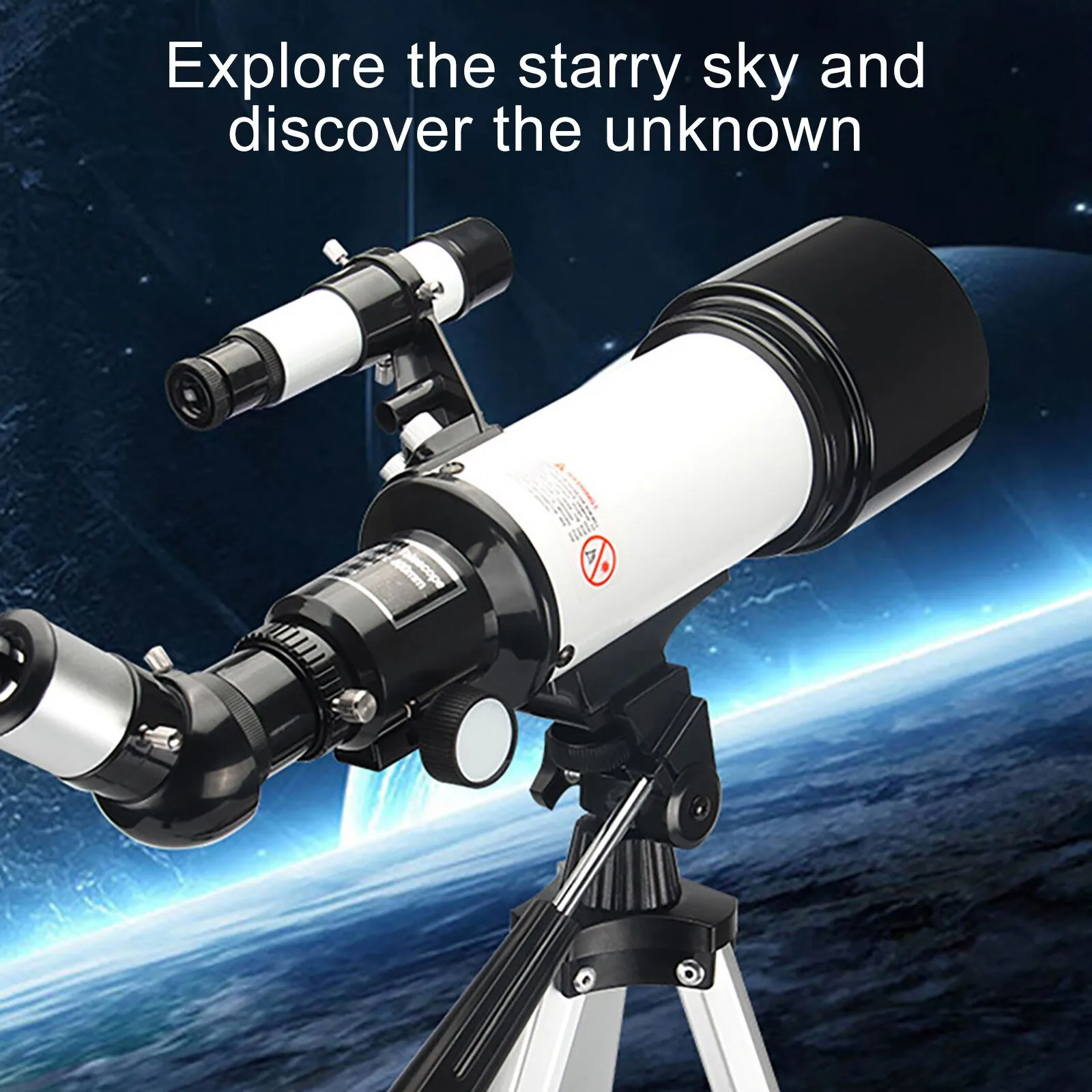 

Astronomical Telescope Professional Zoom HD Night Vision Refractive Deep Space Moon Watching Astronomic With Finder Scope Tripod