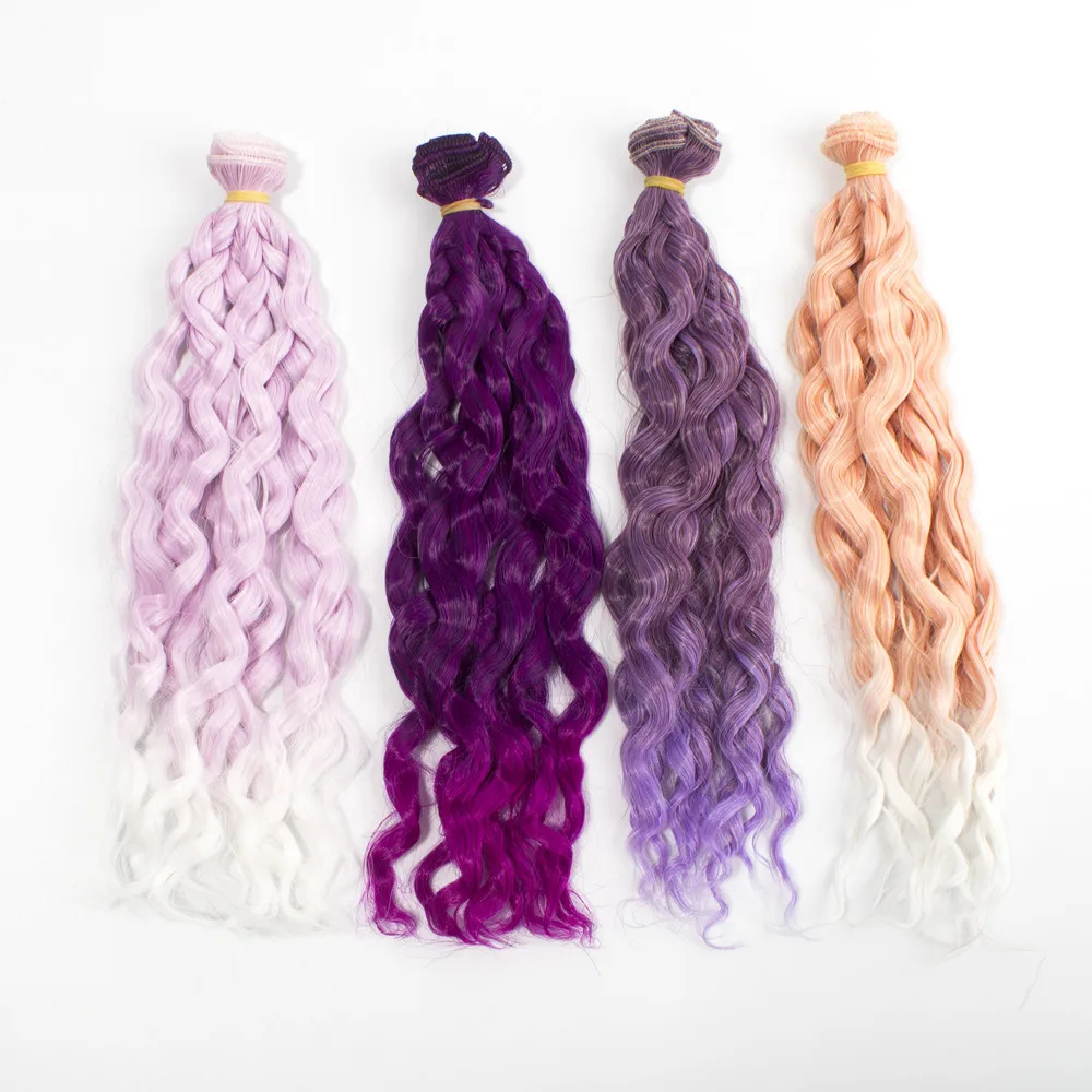 

1 шт., волосы для наращивания кукол, 15 см/25 см