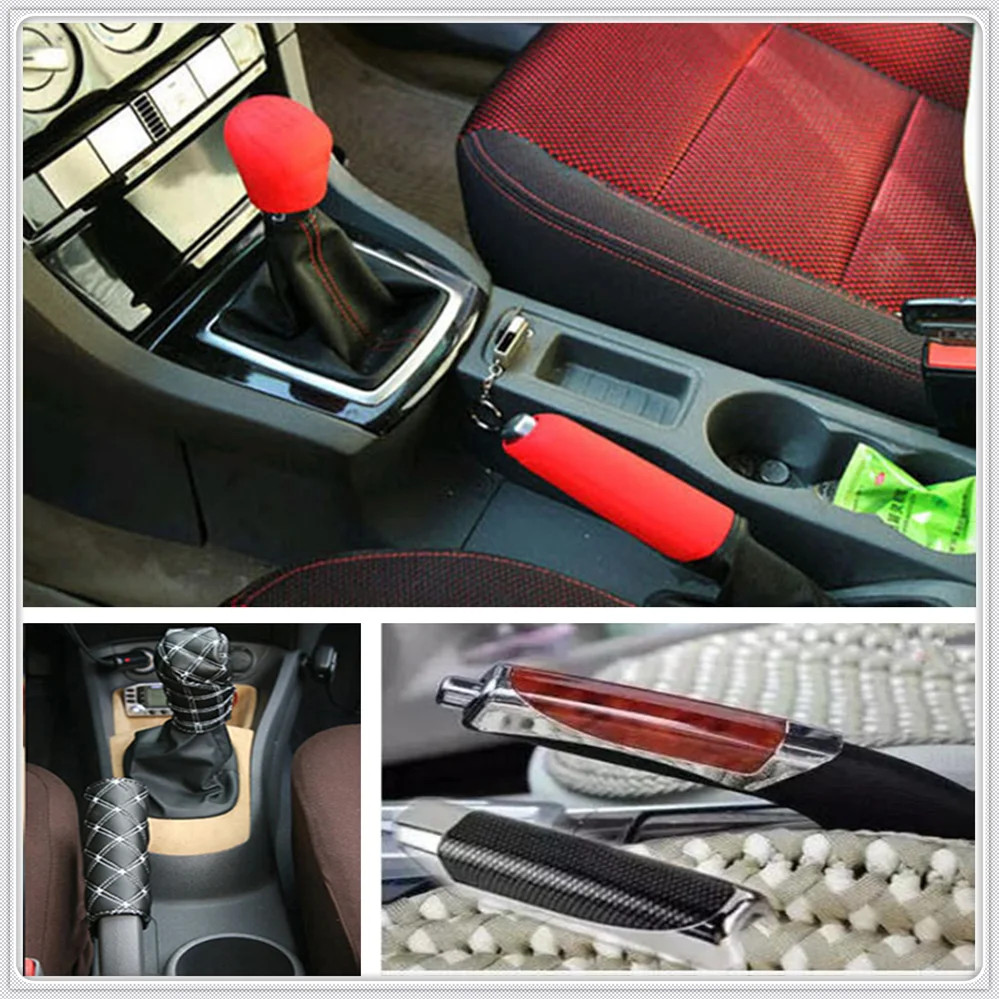 Автомобильный внедорожник резиновая Кнопка Ручного Тормоза переключения