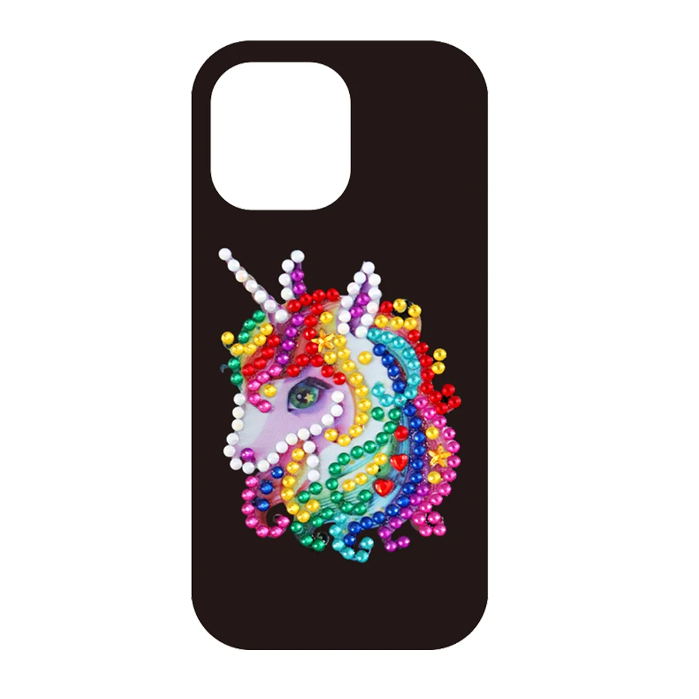 

Resin Diamond Painting Mobile Phone Shell DIY Phone Cartoon TPU Protector Case Cover for iPhone 11 Art Kit Gifts