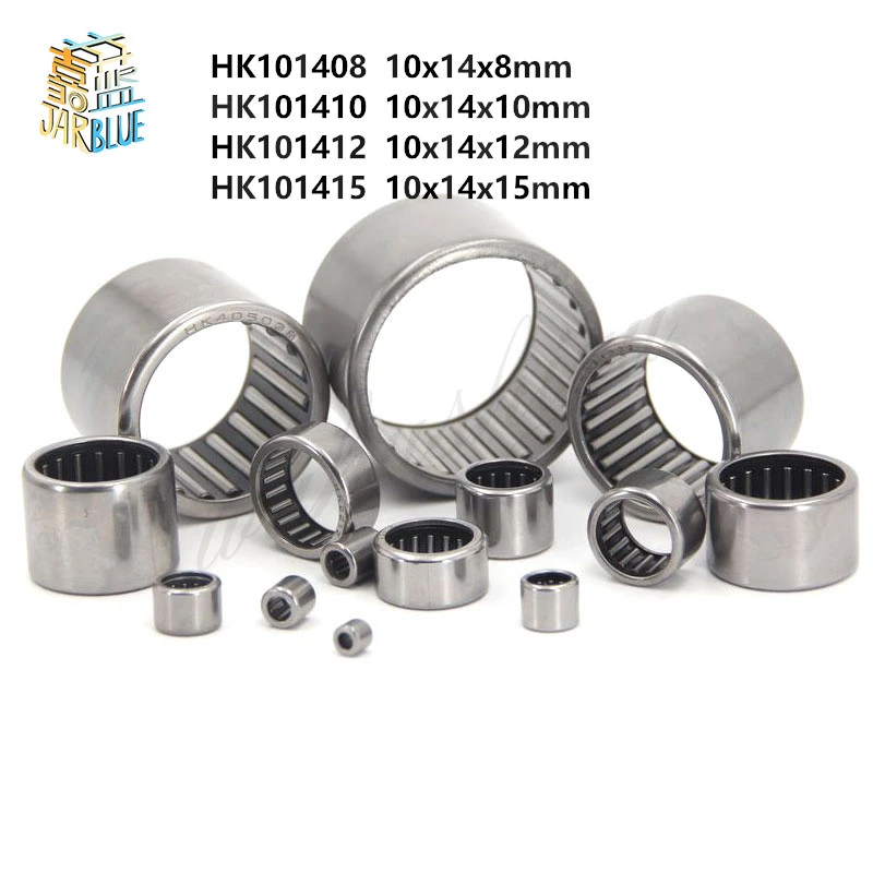 2 или 10 шт. подшипник HK1008 HK1010 HK1012 HK1015 игольчатый 10*14*8/10/12/15 мм | Строительство и