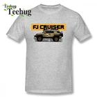 Новое поступление 2018, Мужская футболка FJ Cruiser, новая футболка для Toyota OFF Road Camiseta