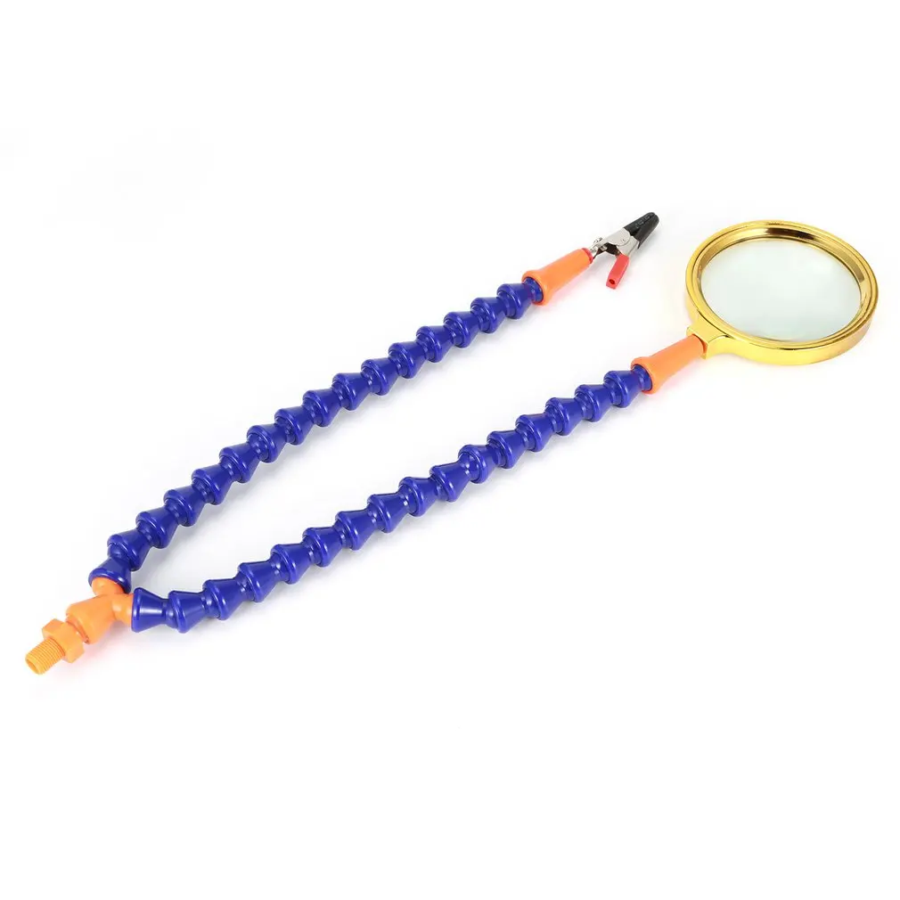 5X Лупа запасная часть универсальный необычный двойной гибкий манипулятор для