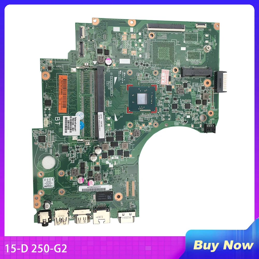 

Laptop Motherboard For HP 15-D 250 G2 250-G2 SR1SG N2820 CPU 753100-001 753100-501 753100-601 752407-601 Fully Tested