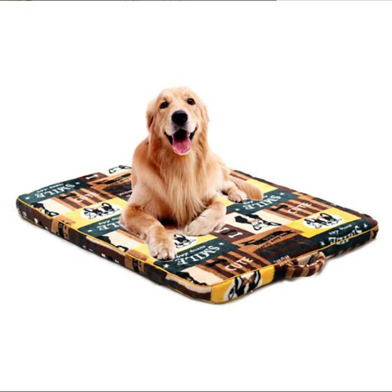 Washable Blanket Dog Mat Super Warm thicken For Small Medium Large Dogs &amp CatS Cartoon Bed Drop Shipping | Дом и сад