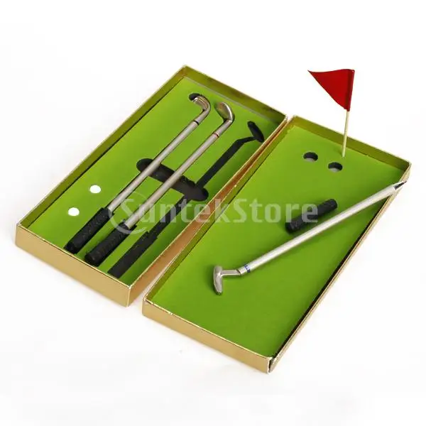 Golfer Реплика из алюминиевого сплава Шариковая ручка для клюшек гольфа шариковая (3