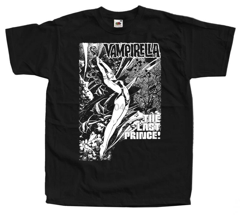 

VAMPIRELLA V15 Jim Wynorski movie poster 1996 T-Shirt (BLACK) All sizes S-5XL