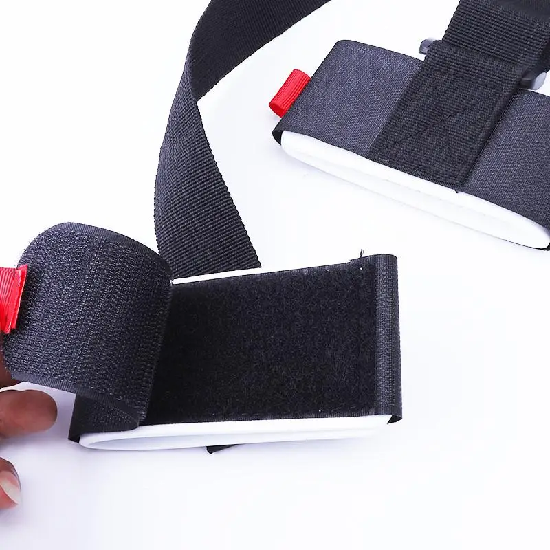 HiMISS Регулируемая лыжная палка на плече ручная переноска лямках ремни липучке