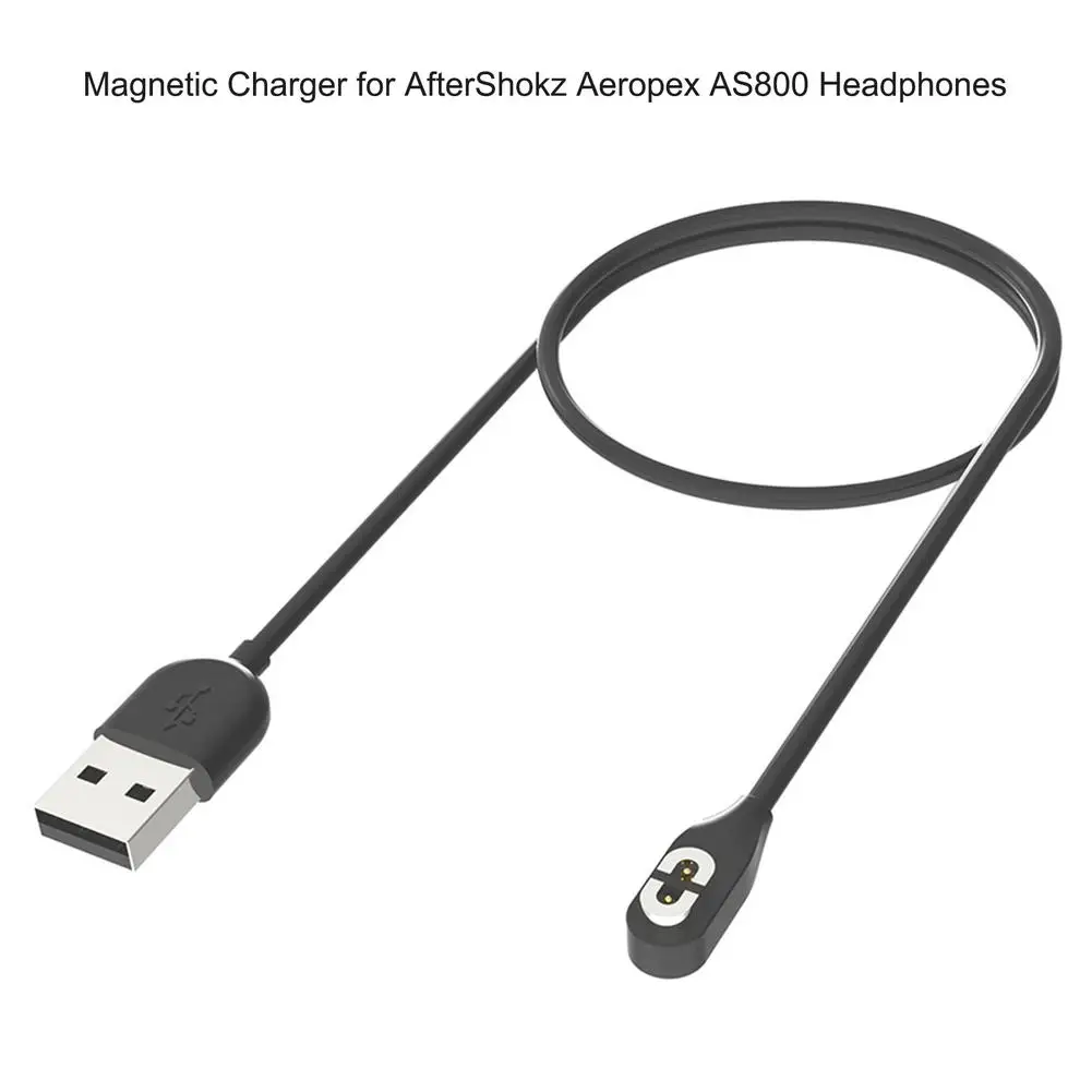 For AfterShokz Aeropex AS800 Headphone Magnetic Charging Cable USB Charger Bone Conduction 50 Cm | Электроника
