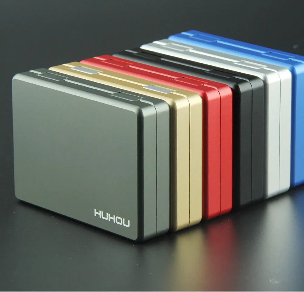 Серая коробка для сигарет с 20 отверстиями хранение картриджей IQOS чехол из