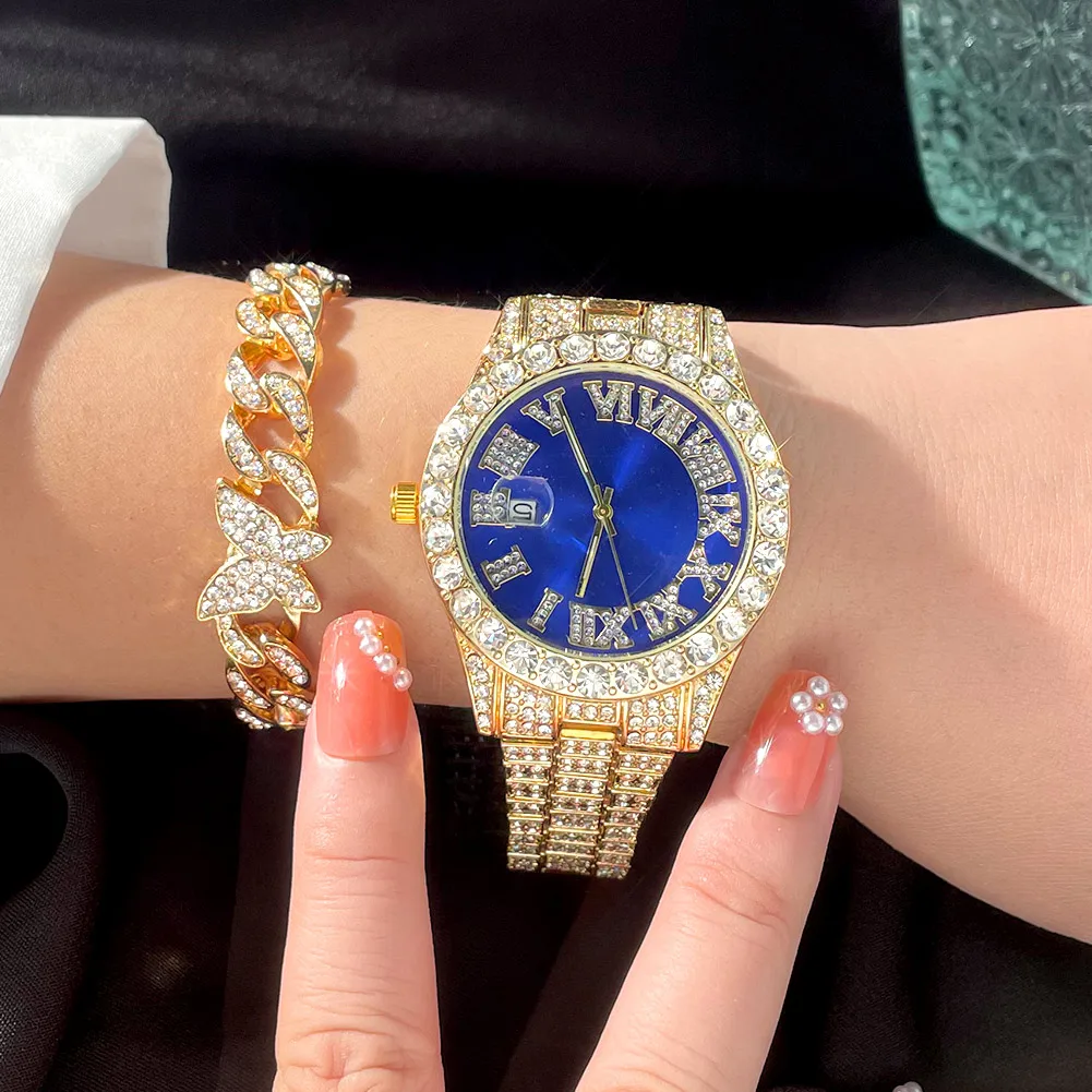 Часы наручные мужские кварцевые в стиле хип-хоп с календарем | Наручные часы