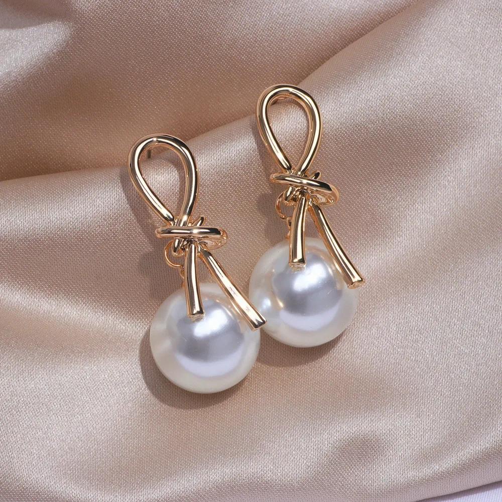 Женские серьги золотистого цвета металлические геометрические Brincos с большим